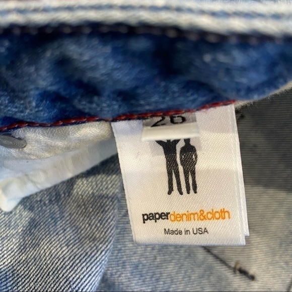 PAPER Denim & Cloth bootcut Jeans Sz 26 - Picture 5 of 5
